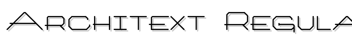 Architext Regular font